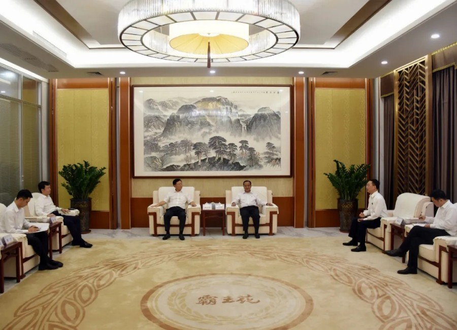 交通银行广东省分行行长周宝志到访广东霸王花集团